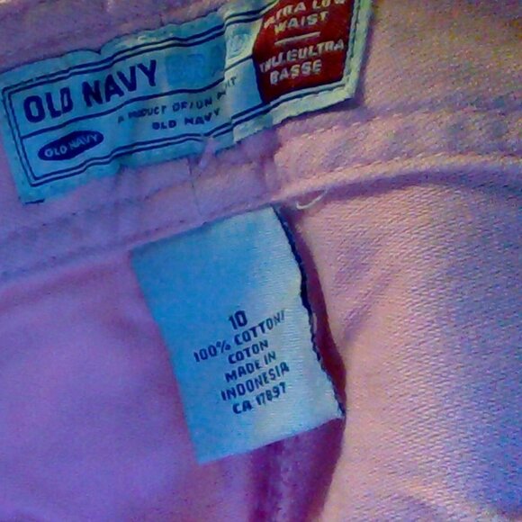 Women's Old Navy Ultra Low Waist Chino Shorts - Picture 10 of 10